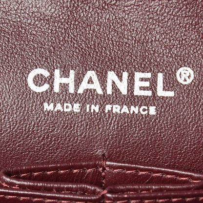 Chanel Lambskin Quilted Medium Double Flap Black 9 of 11