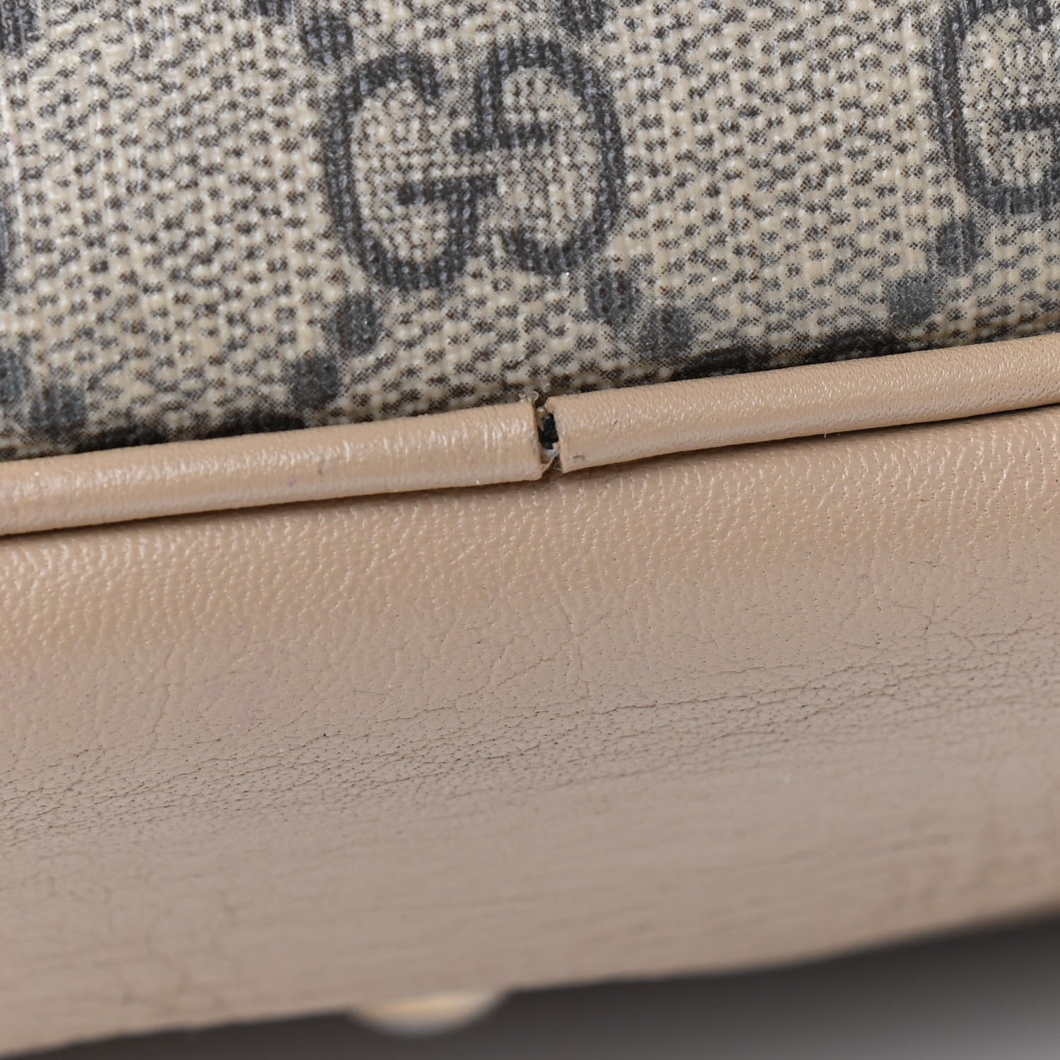 Gucci GG Supreme Monogram Small Nice Top Handle Dome Bag Beige 11 of 12