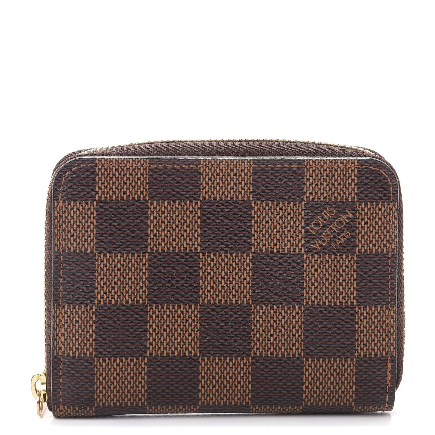 Damier Ebene Zippy Coin Purse