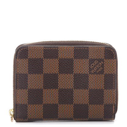 Louis Vuitton Damier Ebene Zippy Coin Purse 1 of 8