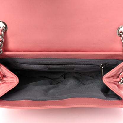 Chanel Washed Lambskin Quilted Medium Chain Around Messenger Pink Pink 5 of 10