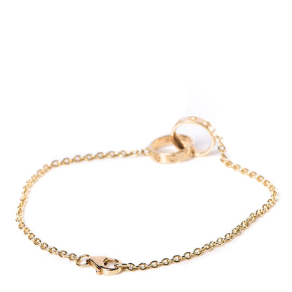 Cartier 18K Yellow Gold Interlocking LOVE Bracelet 3 of 8