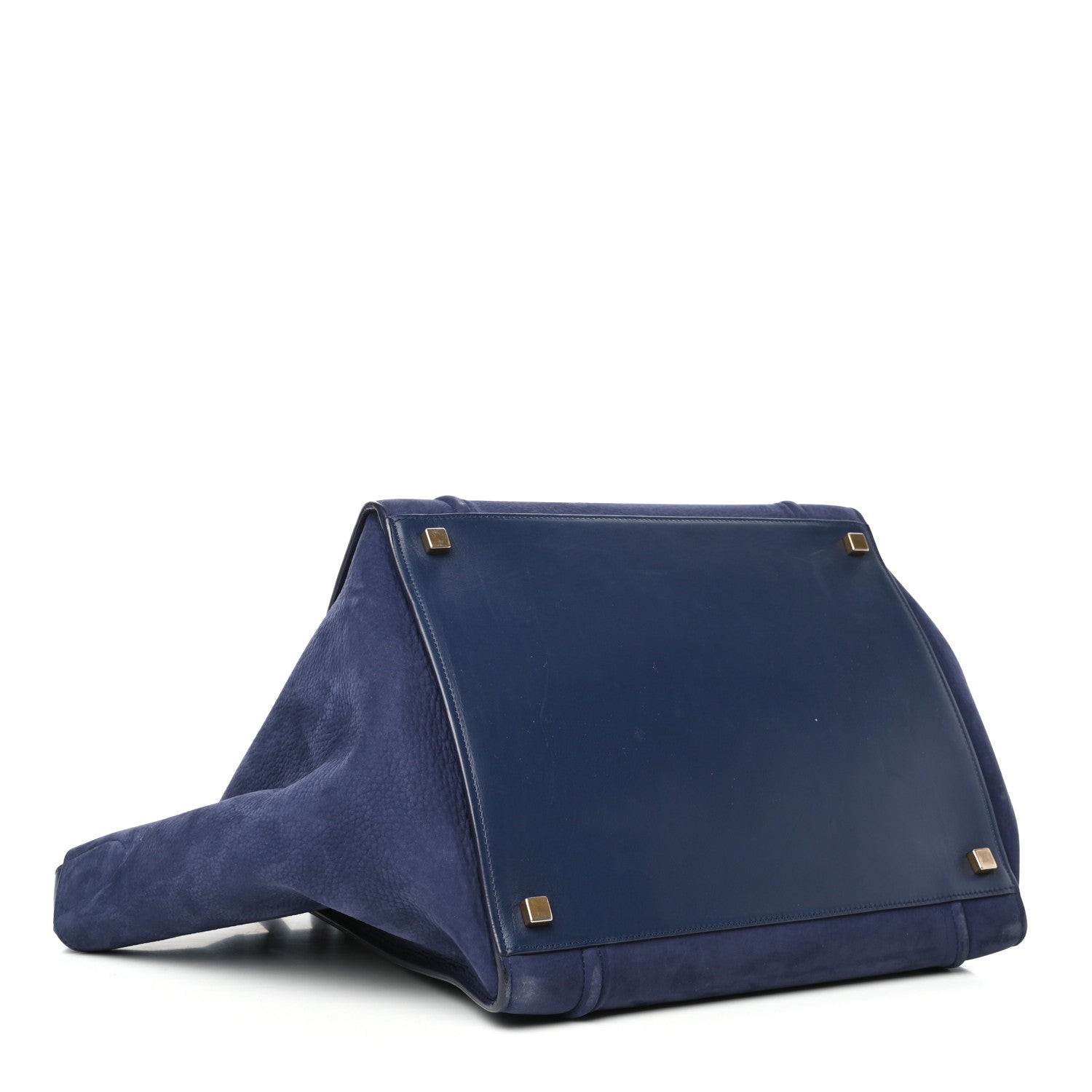 Celine Nubuck Calfskin Medium Phantom Luggage Navy 4 of 9