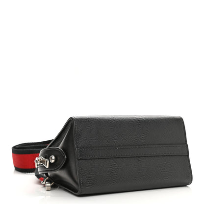 Prada Saffiano Cuir Calfskin Mini Monochrome Top Handle Tote Black 4 of 14