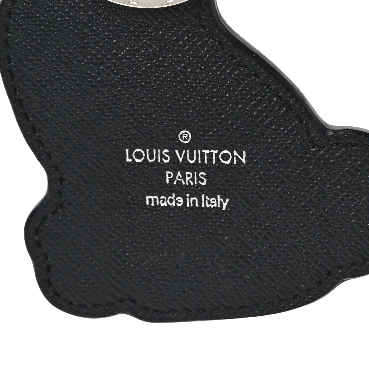 Louis Vuitton Calfskin Dog Bag Charm Key Holder 4 of 4