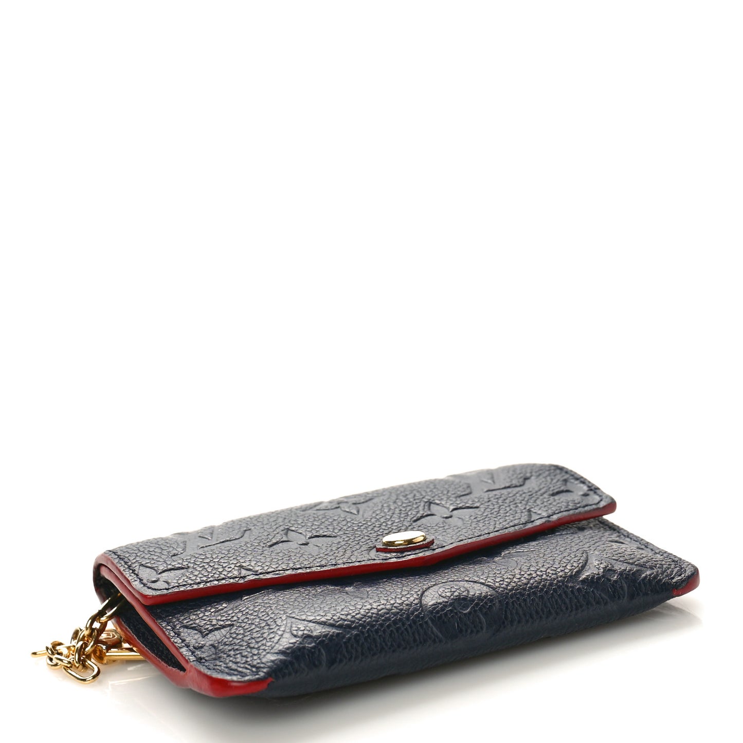 LOUIS VUITTON Empreinte Key Pouch Marine Rouge