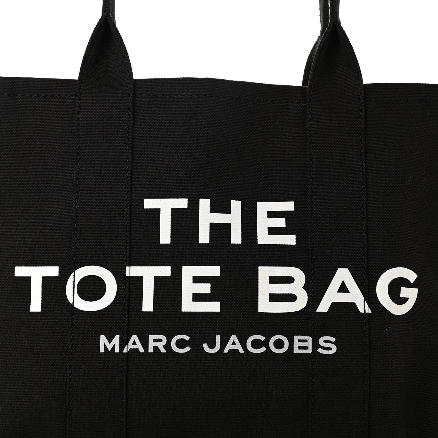 Canvas Large Tote Bag Black