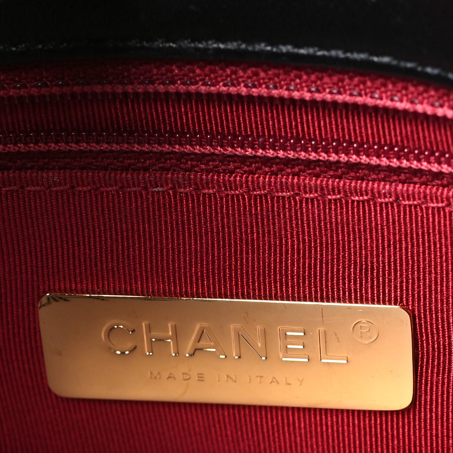 Lambskin Quilted Large Chanel 19 Flap Black