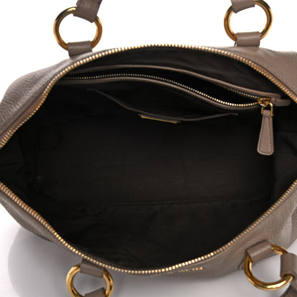 Miu Miu Vitello Daino Tote Bambu 5 of 14