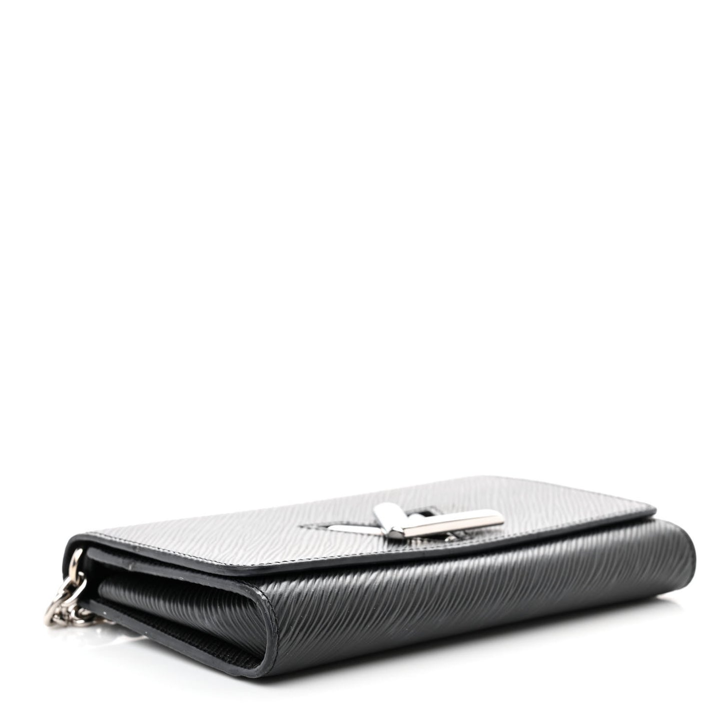 Epi Twist Chain Wallet Black