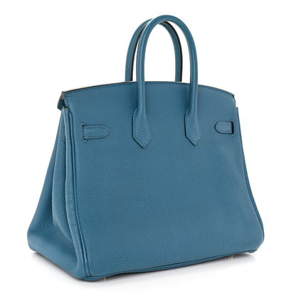 Hermes Togo Birkin 25 Cobalt 3 of 13
