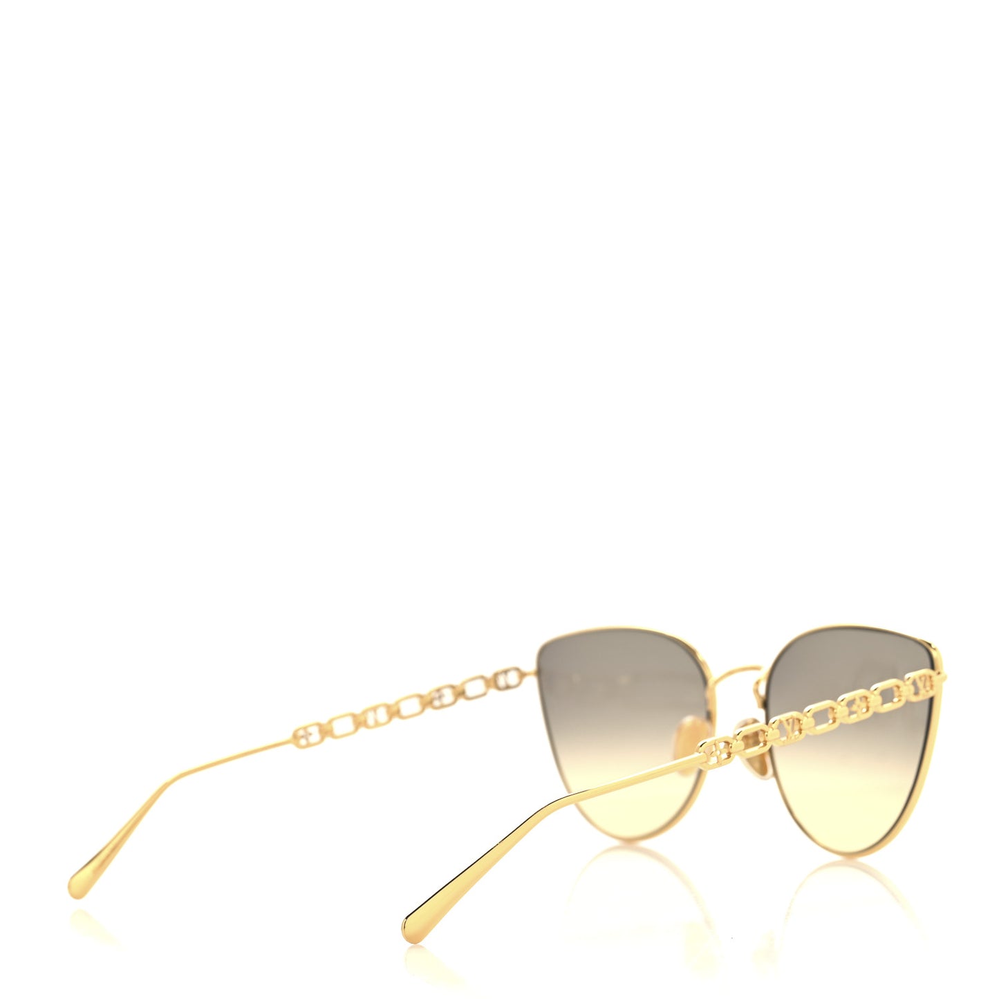 My LV Chain Cat Eye Sunglasses Z1521W Gold