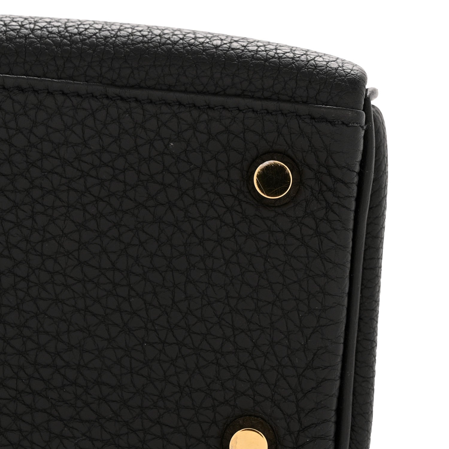 Hermes Togo Kelly Retourne 25 Black 11 of 12