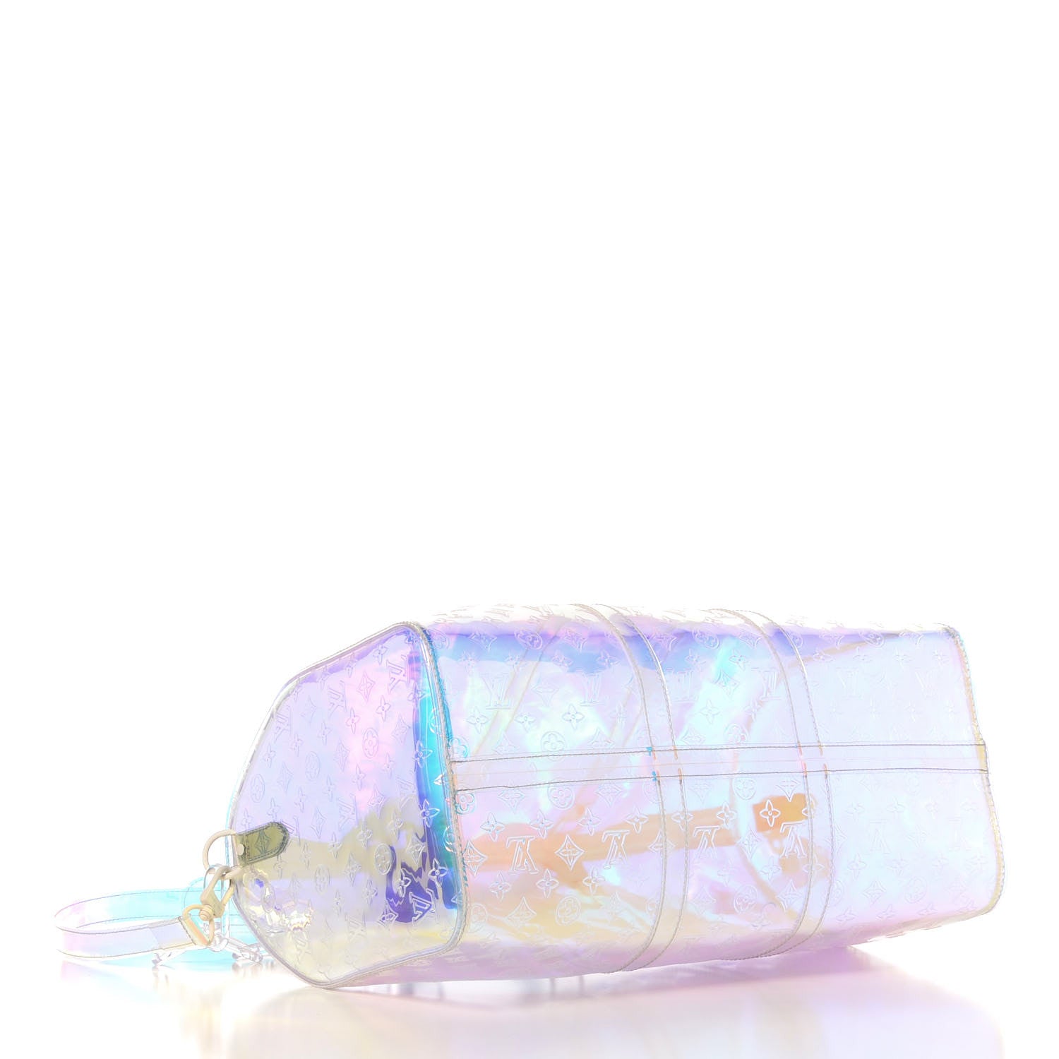 Louis Vuitton PVC Monogram Keepall Bandouliere 50 Iridescent Prism 4 of 9