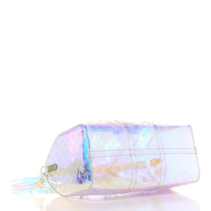 Louis Vuitton PVC Monogram Keepall Bandouliere 50 Iridescent Prism 4 of 9