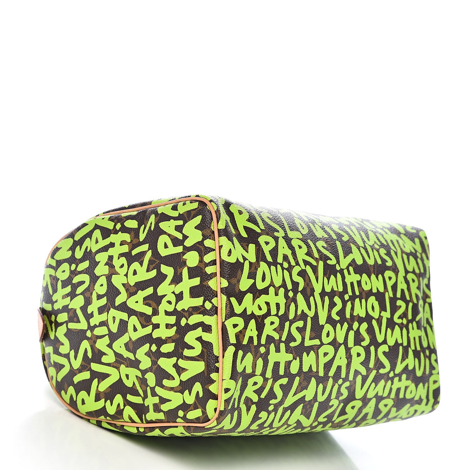 Louis Vuitton Monogram Graffiti Speedy 30 Green 4 of 10