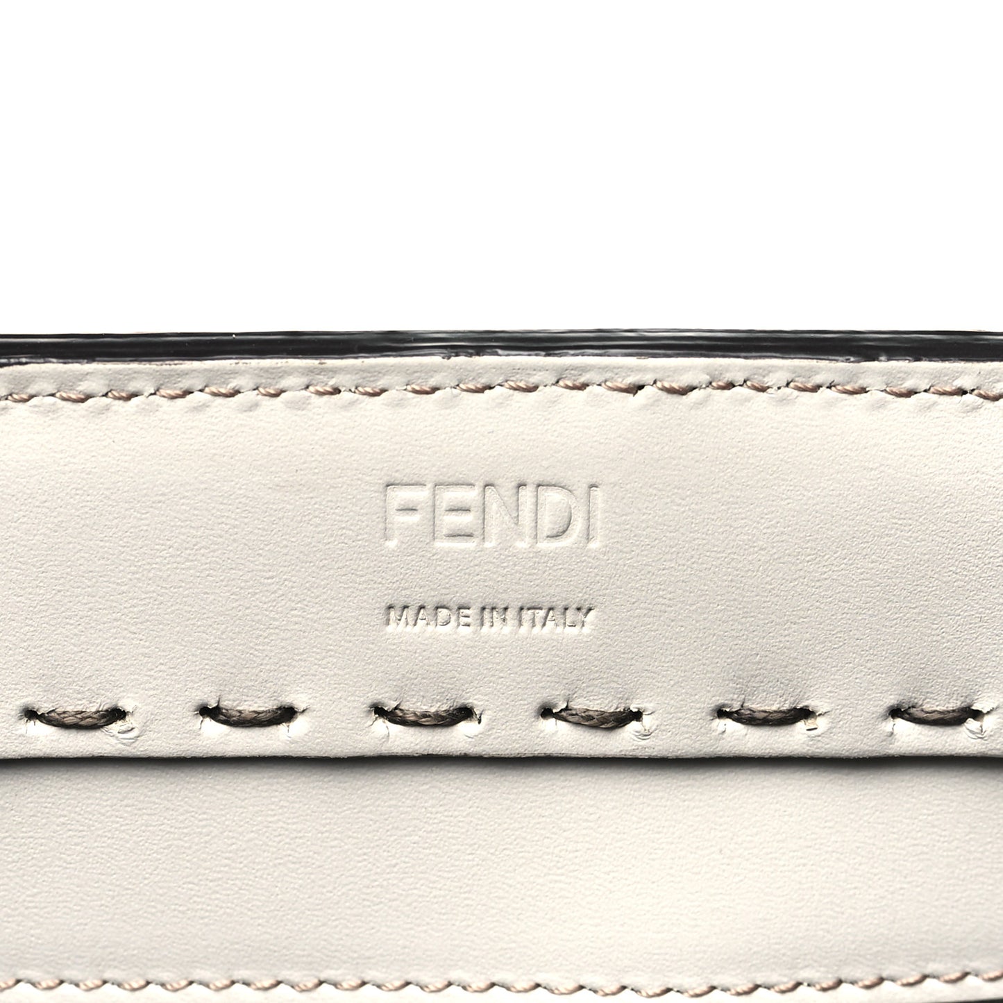 Vitello King Logo Embossed Shopping Tote Green Tea