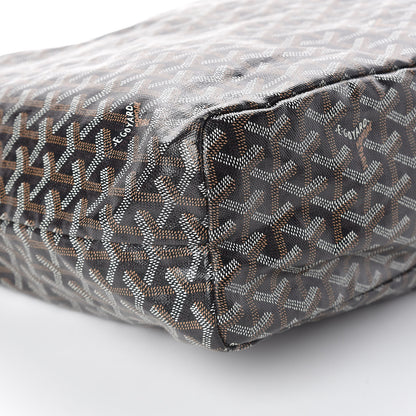 Goyard Goyardine Fidji Zip Hobo Black 9 of 9