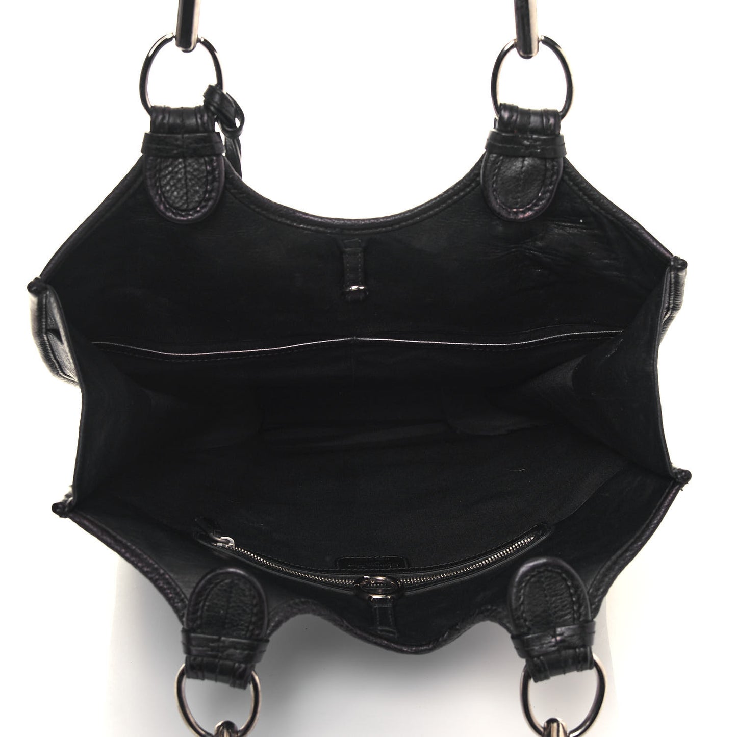 Calfskin 61 Tote Black