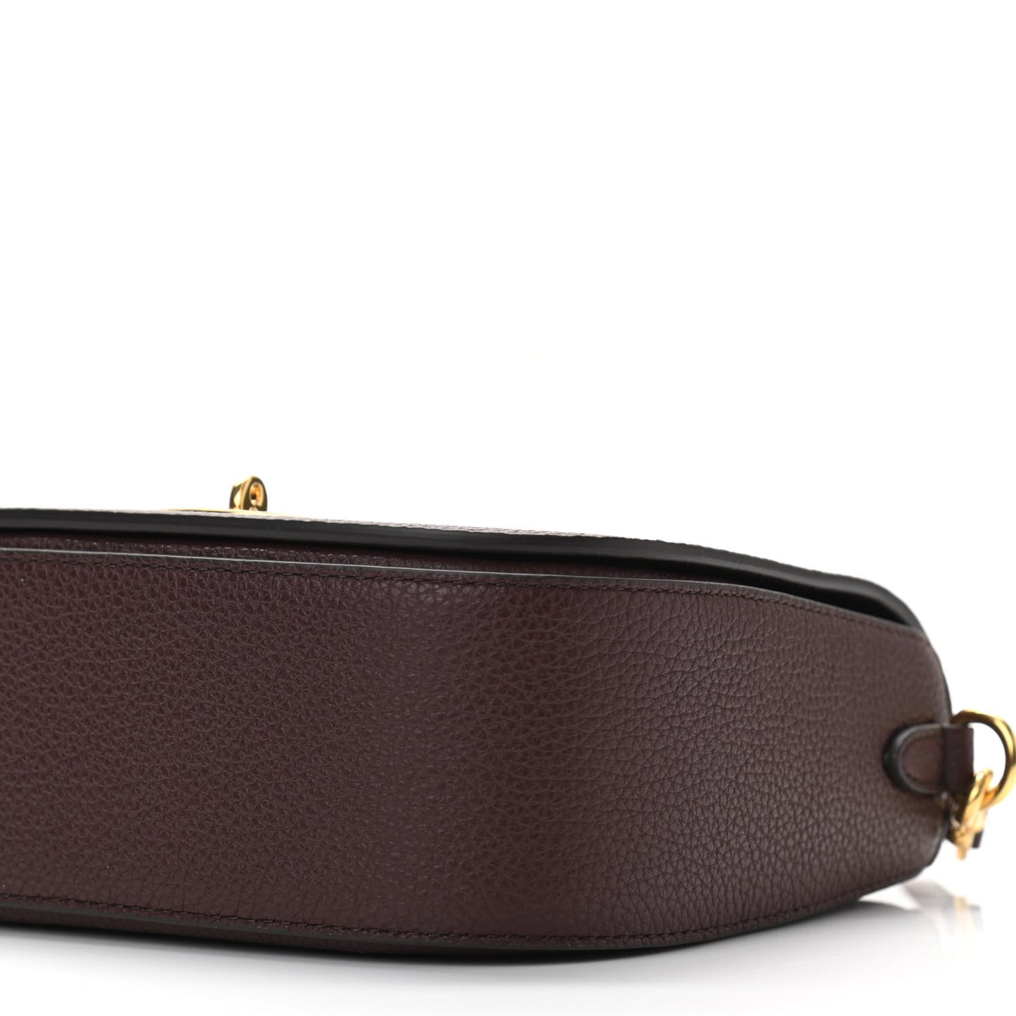Classic Grained Calfskin Small Darley Satchel Oxblood