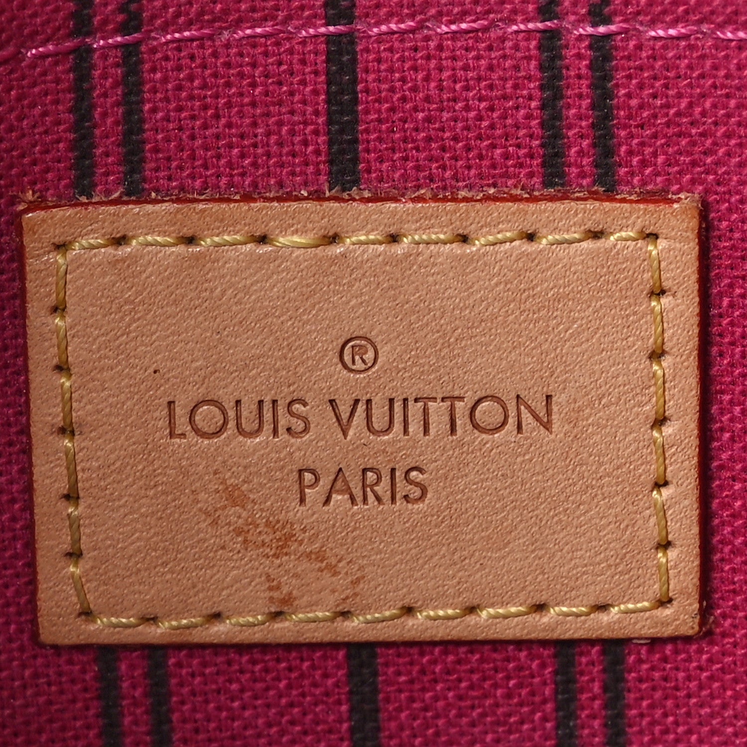 Louis Vuitton Monogram Neverfull MM GM Pochette Pivoine 6 of 9