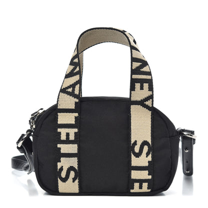 Stella McCartney Eco Nylon Mini Boston Crossbody Bag Black 1 of 9