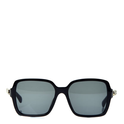 Chanel Acetate Square Sunglasses 5408 Black 2 of 7