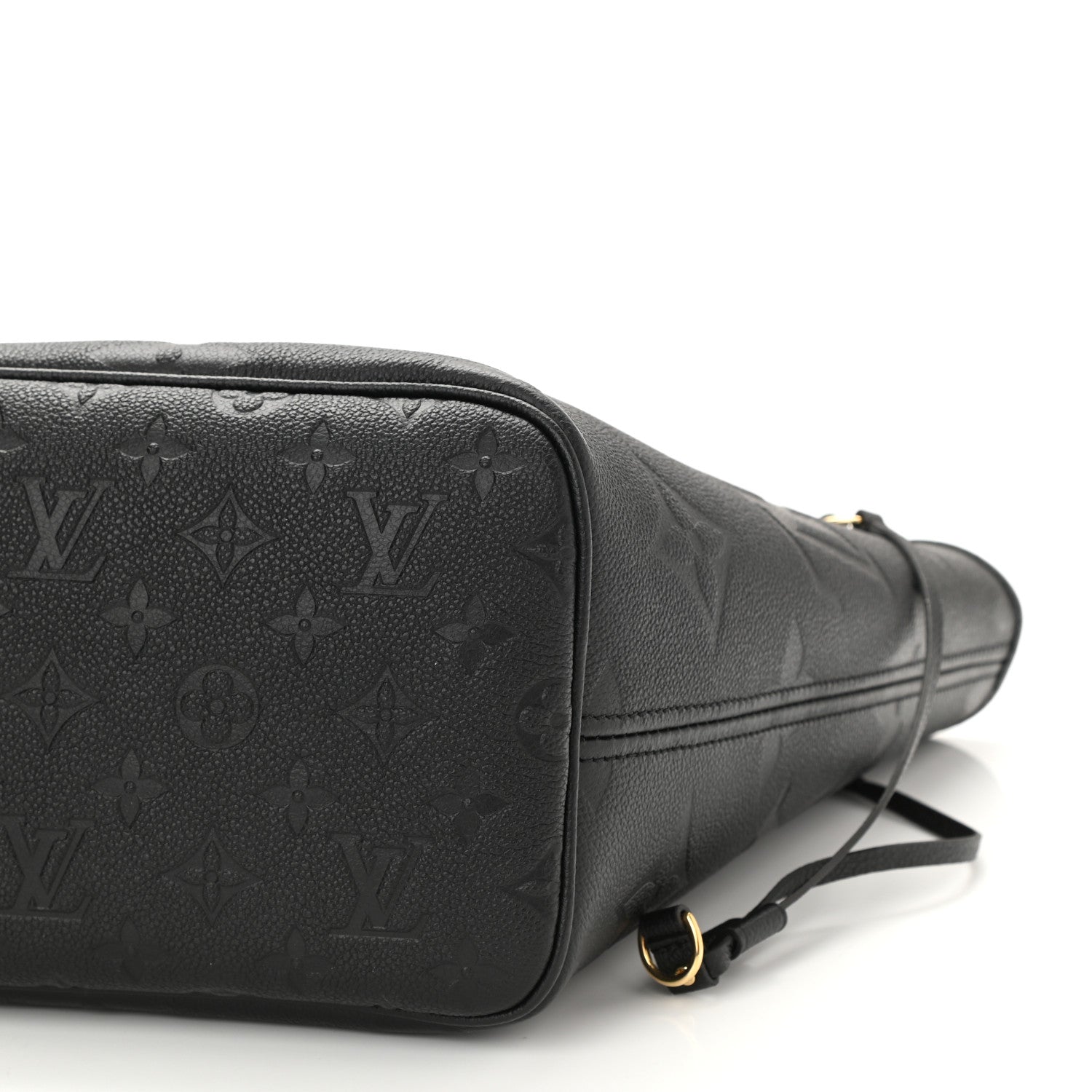 Louis Vuitton Empreinte Monogram Giant Neverfull MM Black 7 of 11