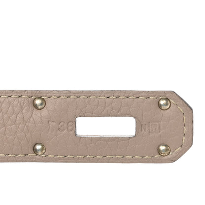 Hermes Taurillon Clemence Jypsiere 34 Gris Tourterelle 7 of 10