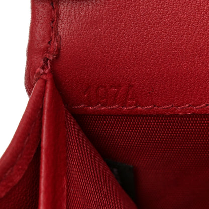 Prada Nappa Gaufre Wallet On Chain Fuoco 7 of 11