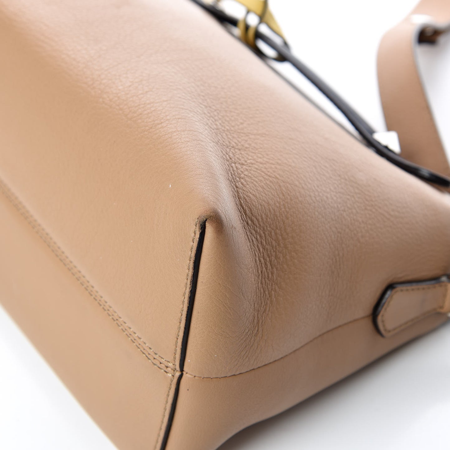 Vitello Dolce 4 Color Medium By The Way Boston Bag Sand Grano Multicolor