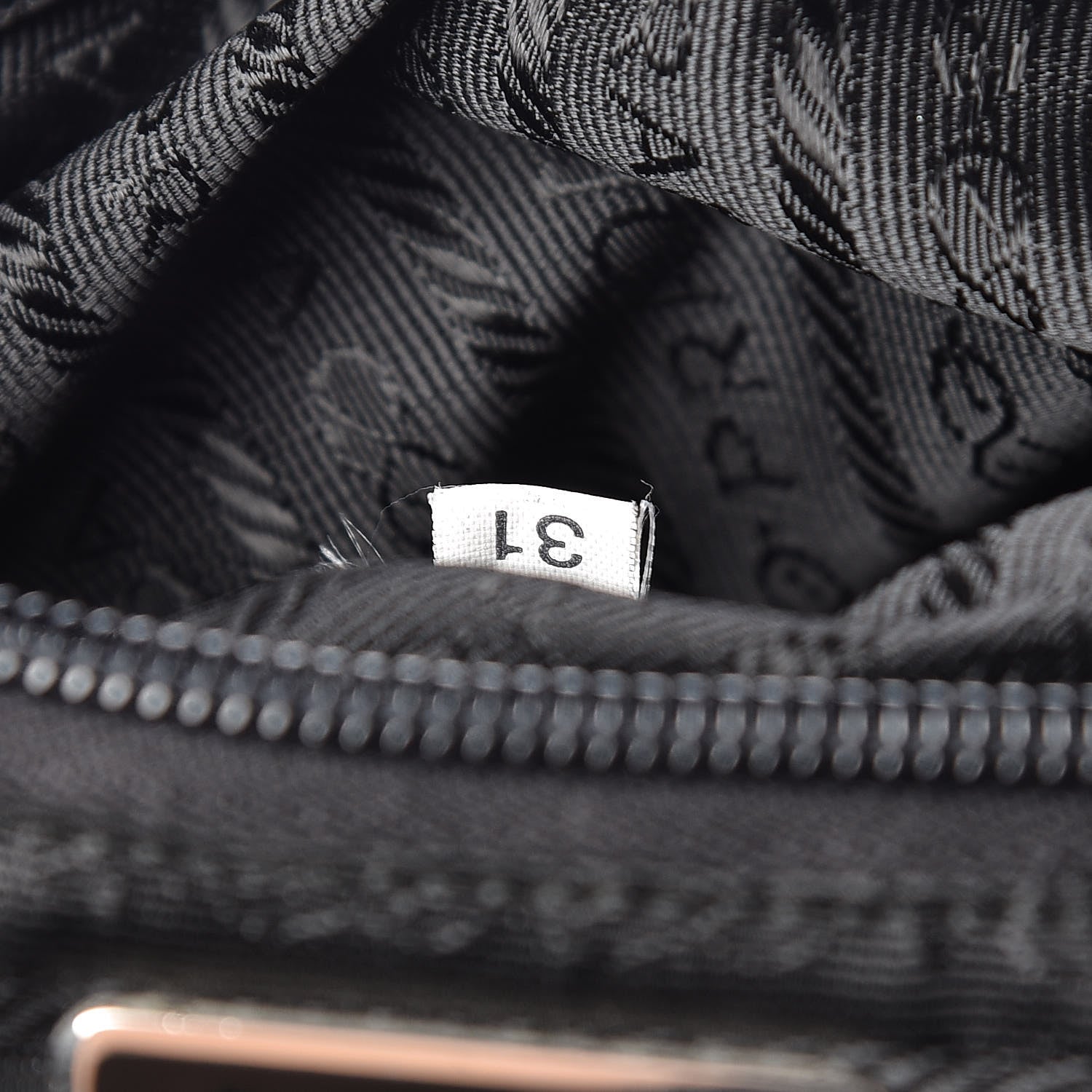 Prada Nylon Vela Medium Backpack Black 7 of 10