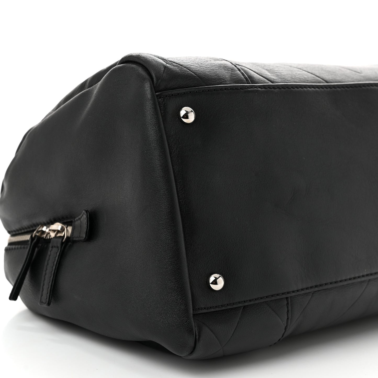 Calfskin CC Chevron All Day Long Boston Black