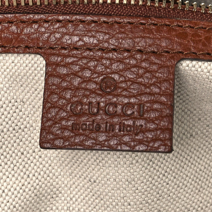 Gucci New Denim GG Monogram Medium Ophidia Shopping Tote Blue Tea Cuir 6 of 11