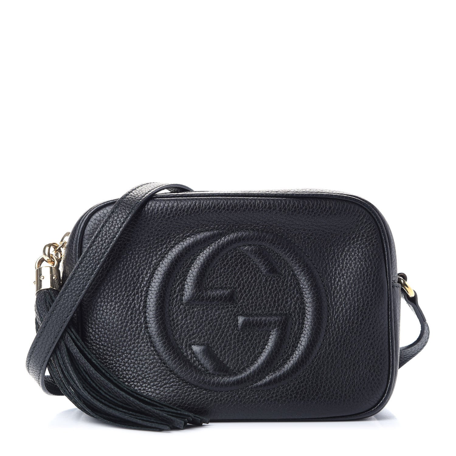 Gucci Pebbled Calfskin Small Soho Disco Bag Black 1 of 9