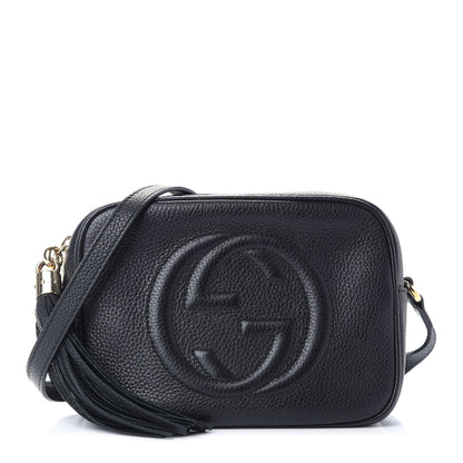 Gucci Pebbled Calfskin Small Soho Disco Bag Black 1 of 9