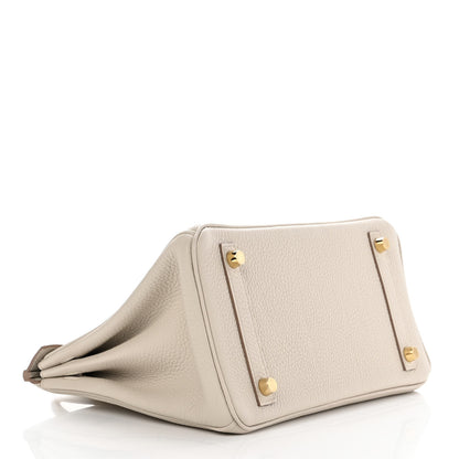 Hermes Togo Birkin 25 Beton 4 of 11
