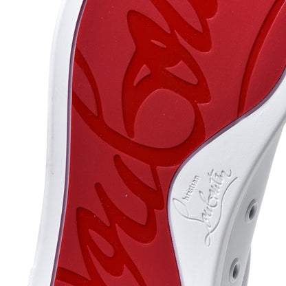 Christian Louboutin Calfskin Vieira Flat Sneakers 38 White 8 of 10