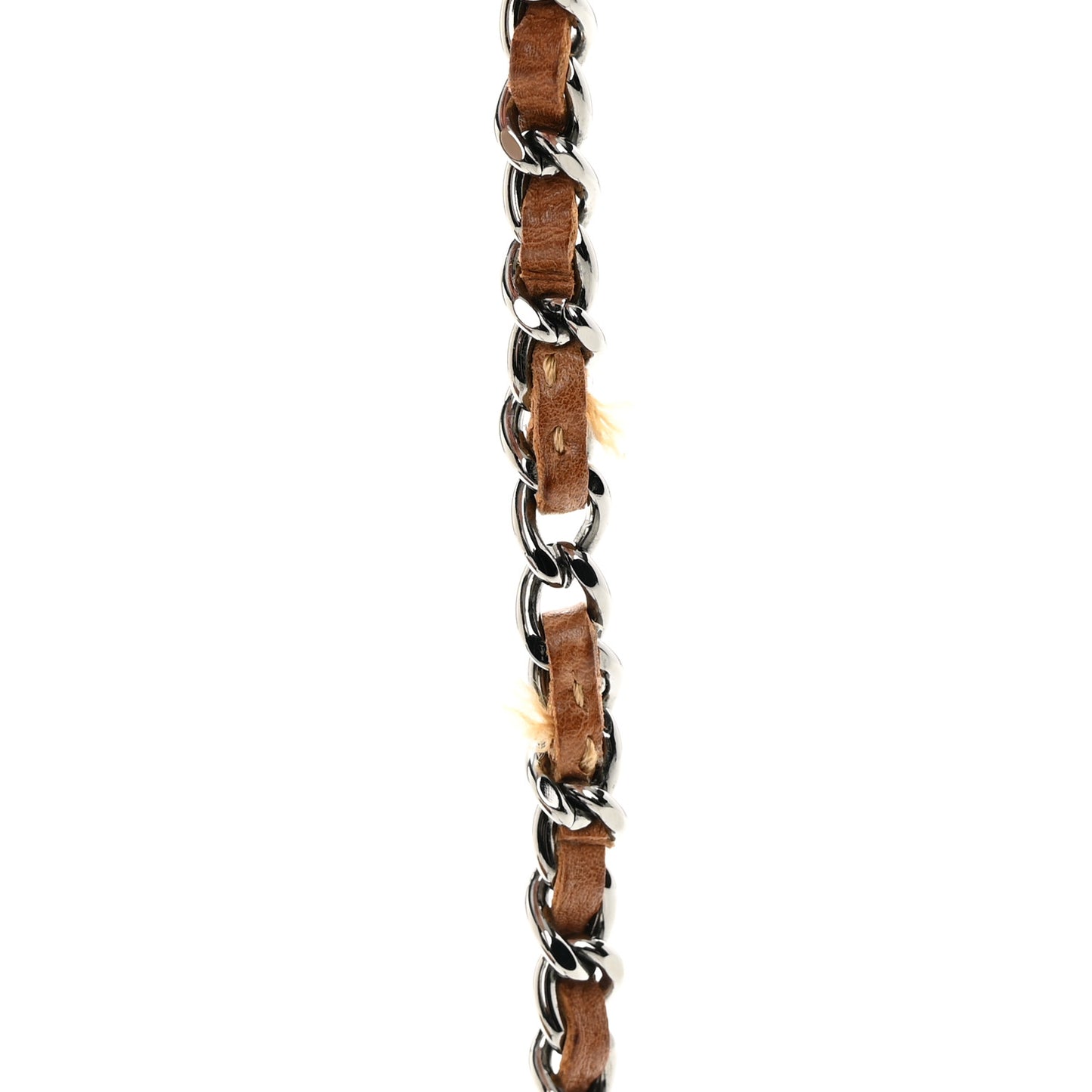 Lambskin Timeless CC Wallet On Chain WOC Light Brown