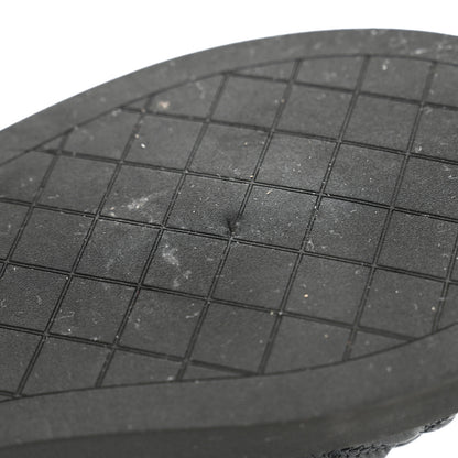 Chanel Lambskin Quilted Textured CC Mules Sandals 39 Black 10 of 12
