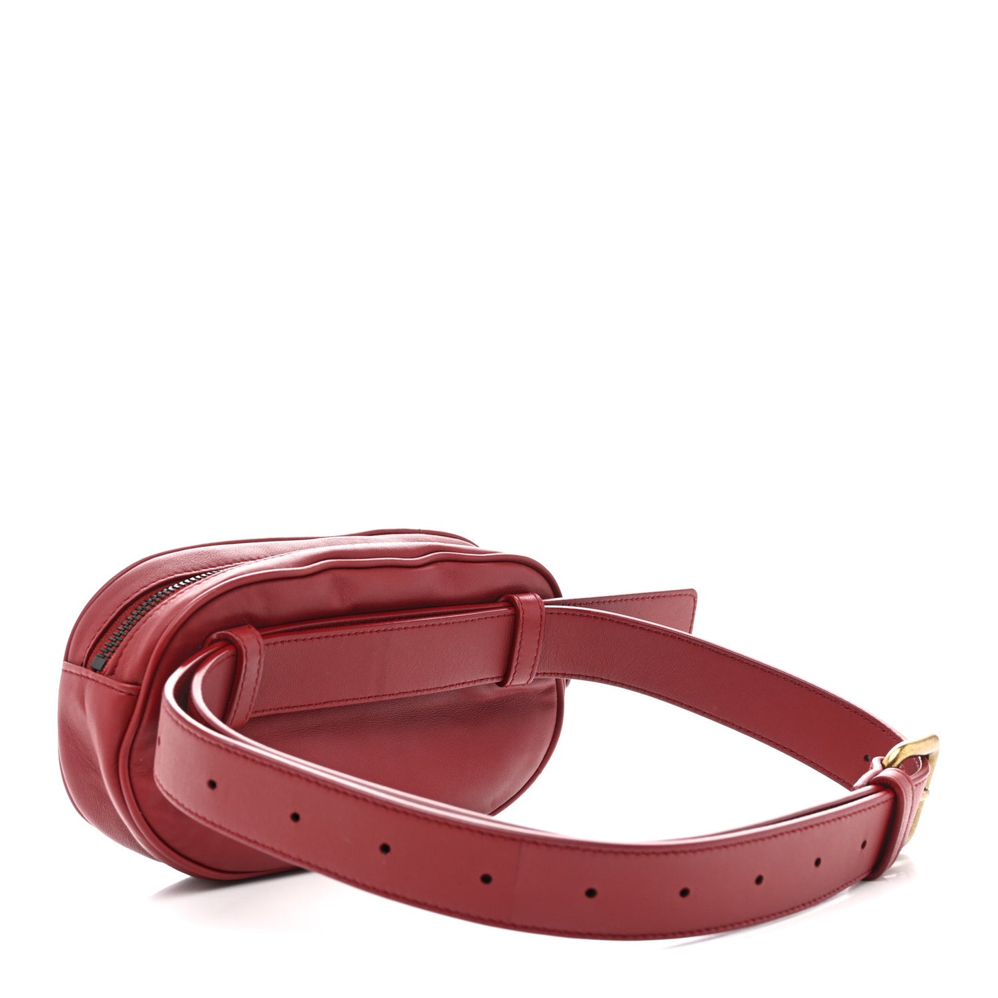 Nappa Intrecciato Belt Bag Baccara Rose