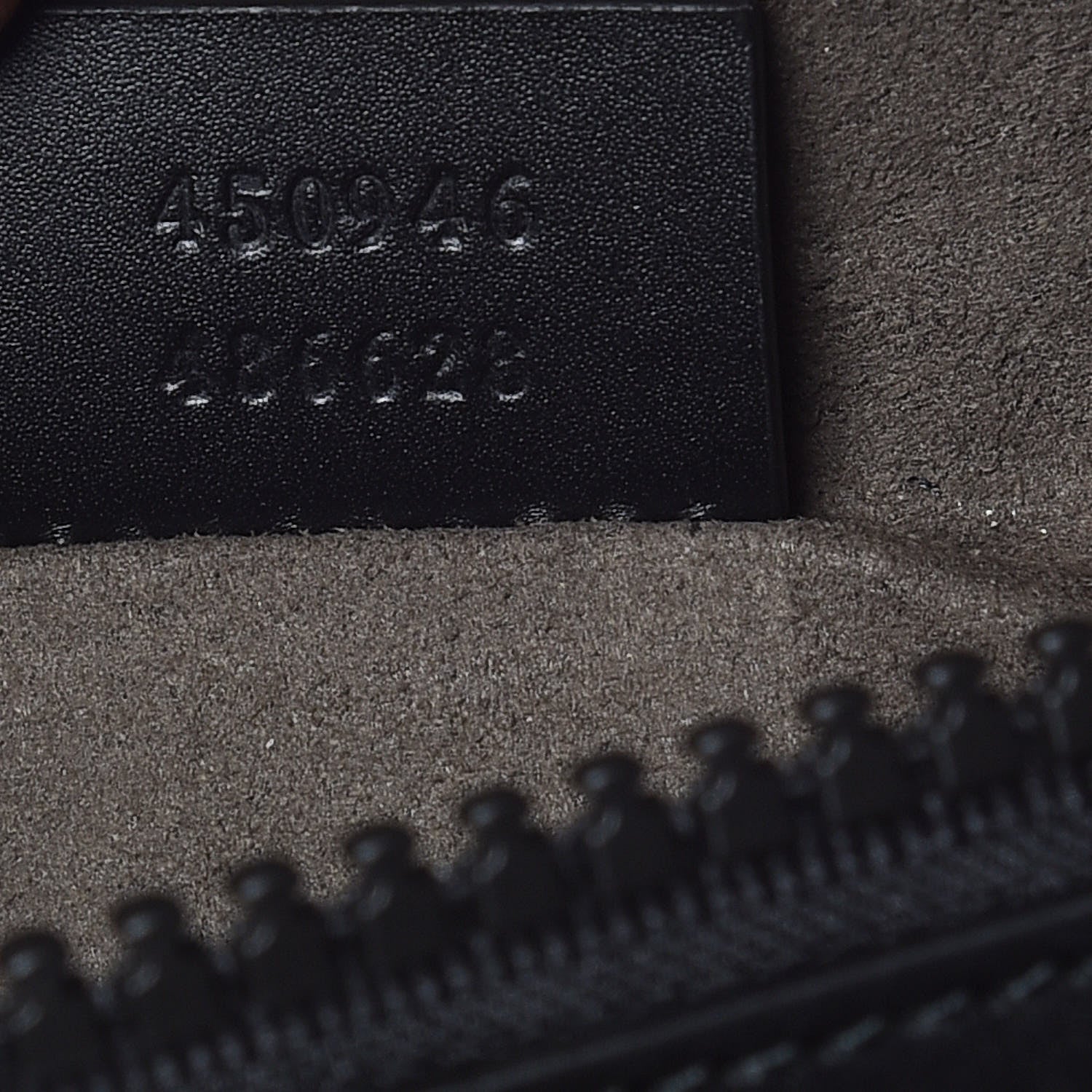 Gucci GG Supreme Monogram Belt Bag Black 8 of 10