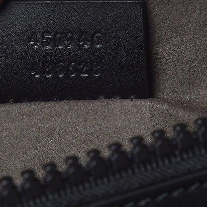 Gucci GG Supreme Monogram Belt Bag Black 8 of 10