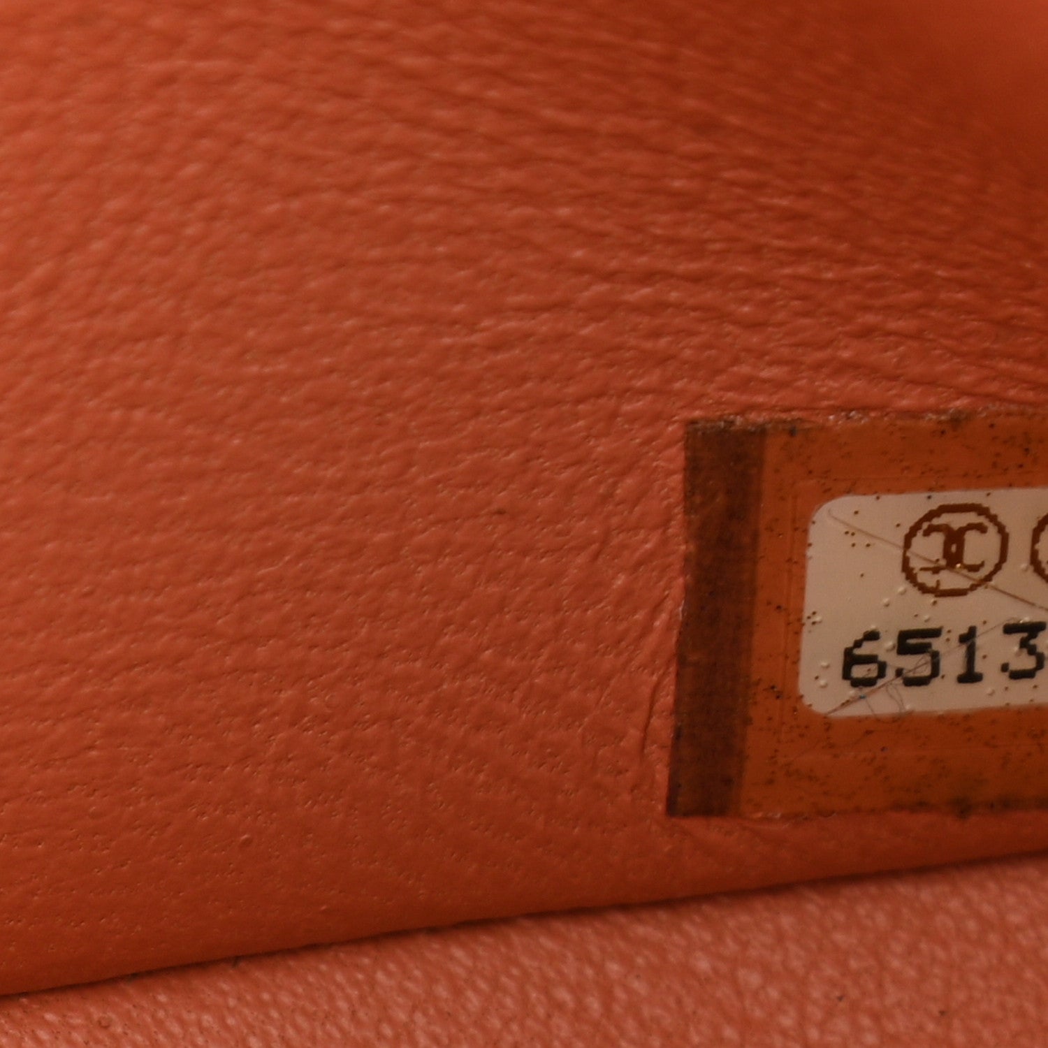 Chanel Patent Quilted Mini Rectangular Flap Orange 7 of 10