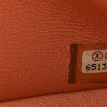 Chanel Patent Quilted Mini Rectangular Flap Orange 7 of 10