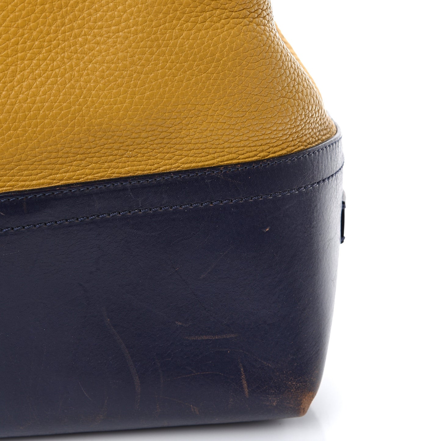 Cuoio Colorblock 2Bag Miele Scuro Navy