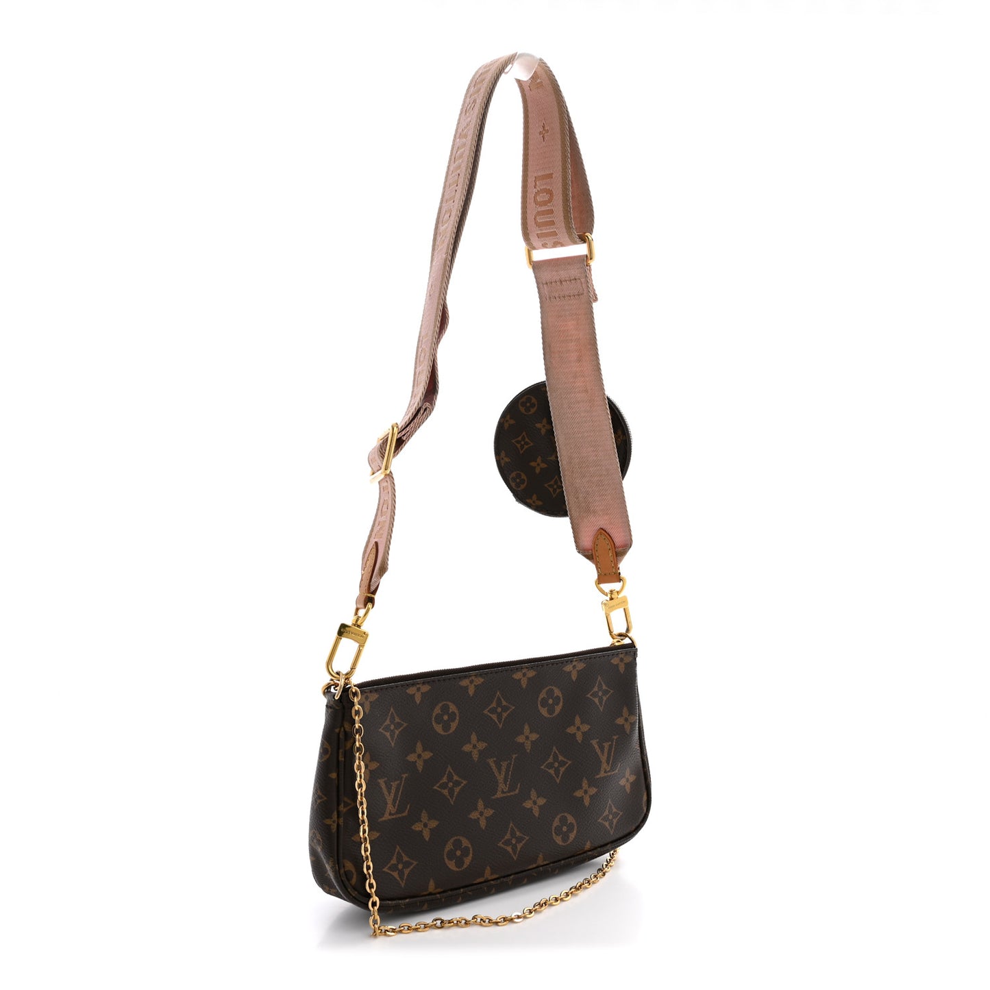 Monogram Multi Pochette Accessories Rose Clair