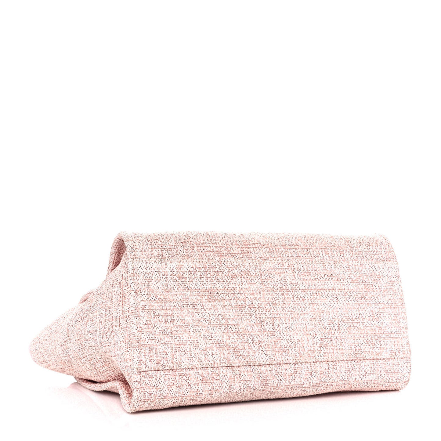 Lurex Boucle Deauville Medium Tote Pink