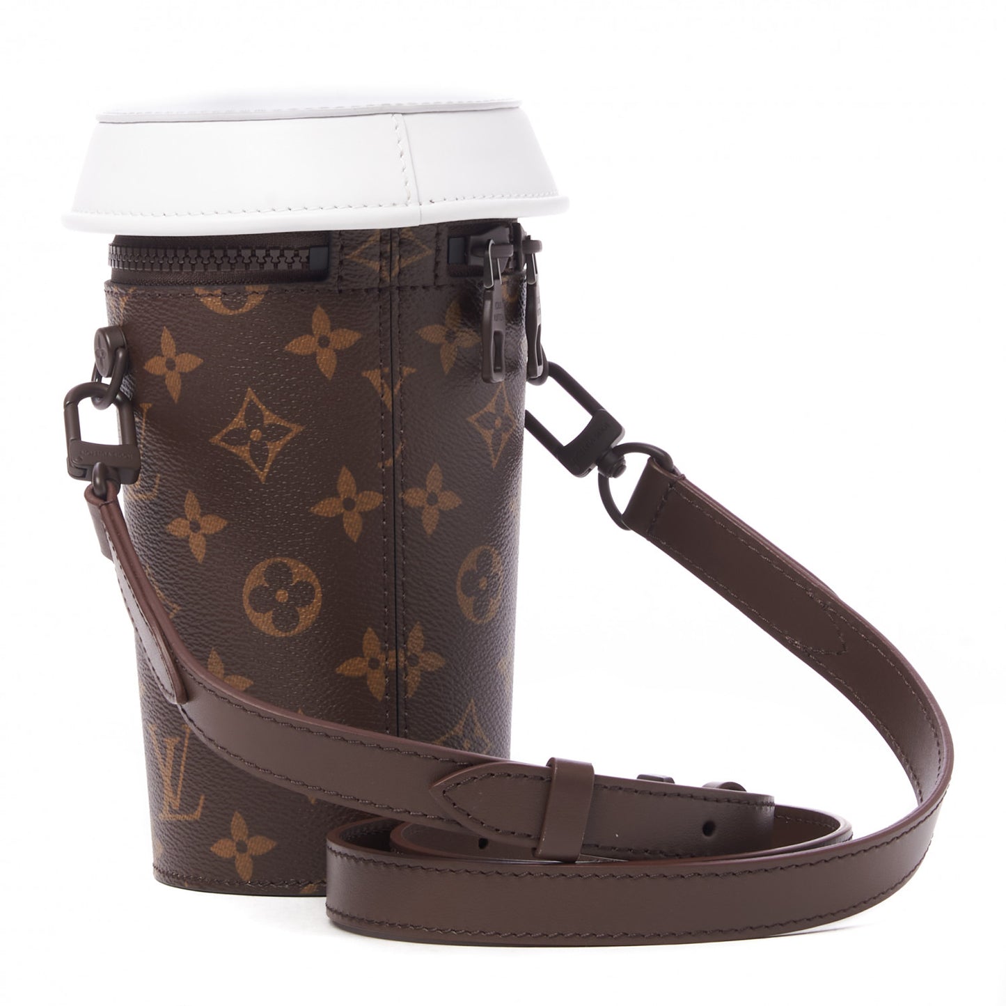 Monogram Calfskin Everyday LV Coffee Cup Pouch