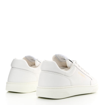 Chanel Calfskin Womens CC Logo Sneakers 38 White 4 of 10